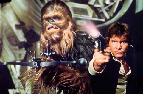 Han and Chewie, the best of friends