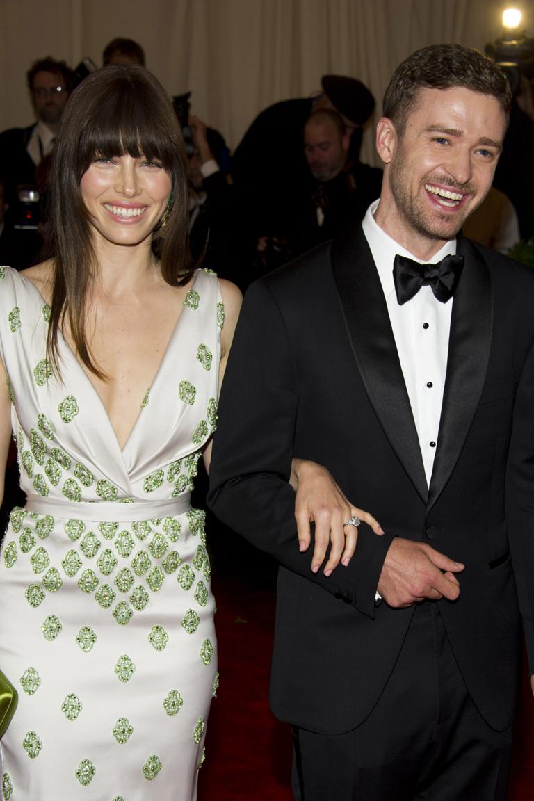 Justin Timberlake And Jessica Biel To Marry In Italy This Week Jessica Biel And Justin Timberlake At The Met Ball 2017