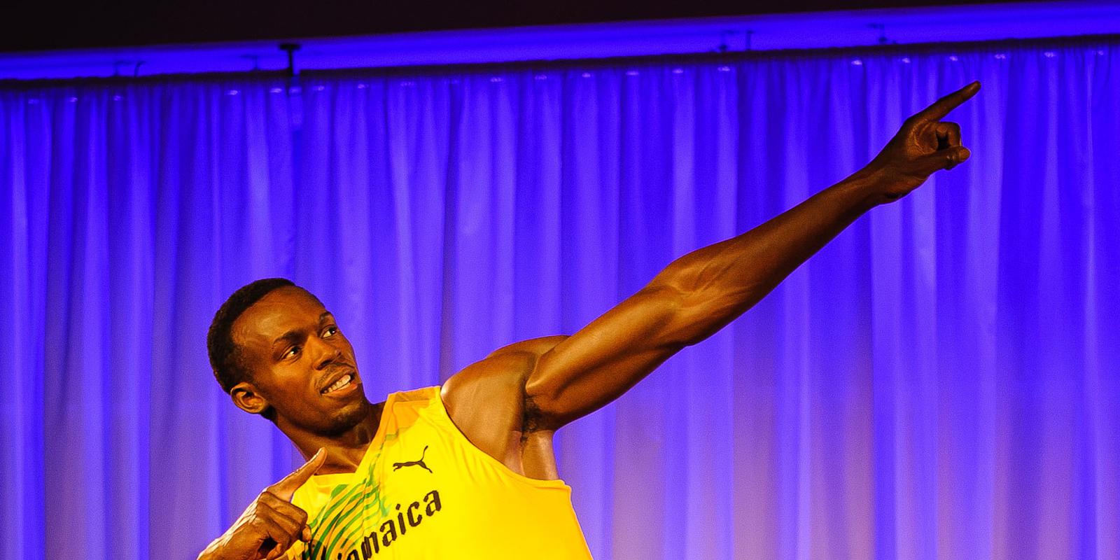 Usain Bolt waxwork unveiled at Madame Tussauds pictures