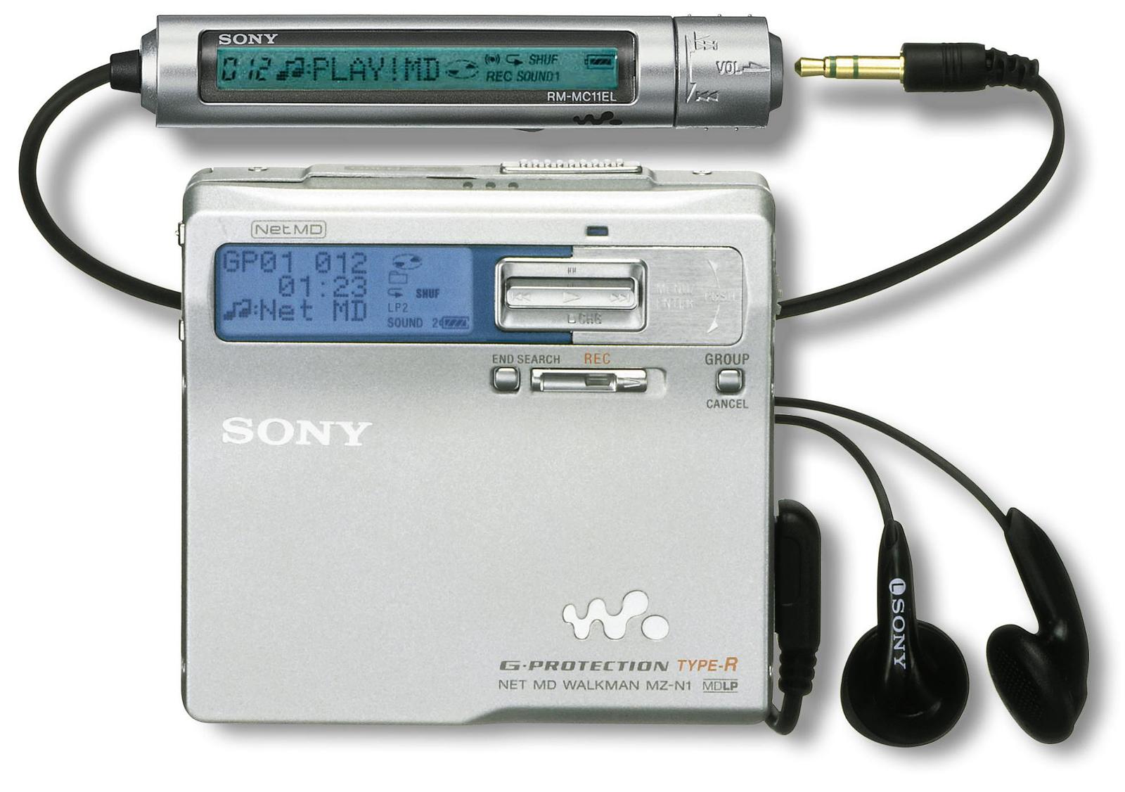 Sony MiniDisc player shipments to cease in March