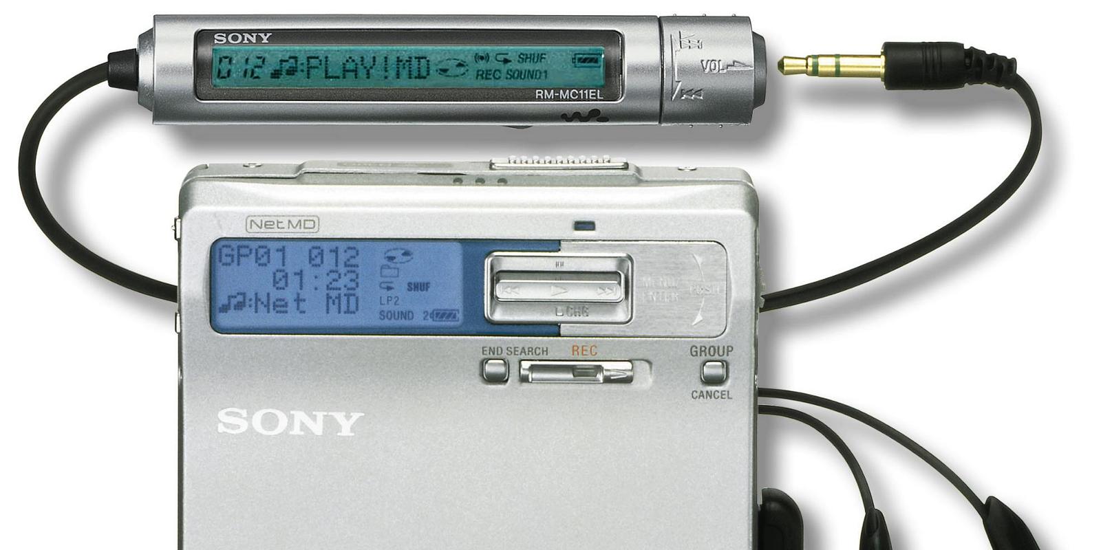 Sony MiniDisc player shipments to cease in March