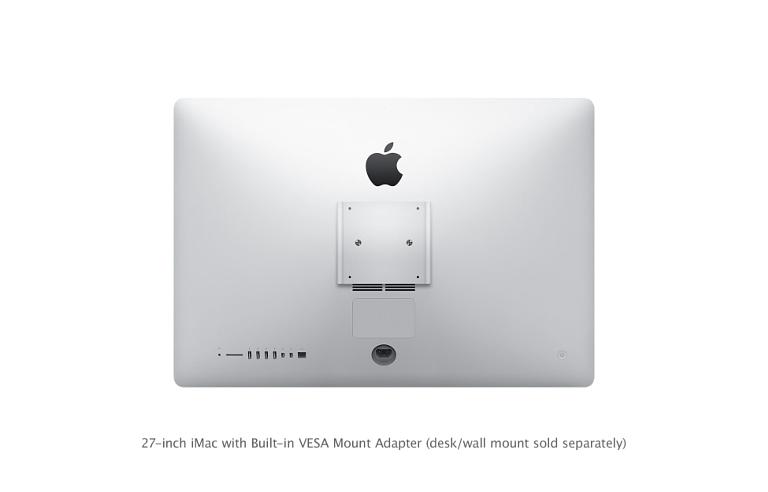 Apple Launches Imac With Vesa Mount Apple Imac With Built In Vesa Mount
