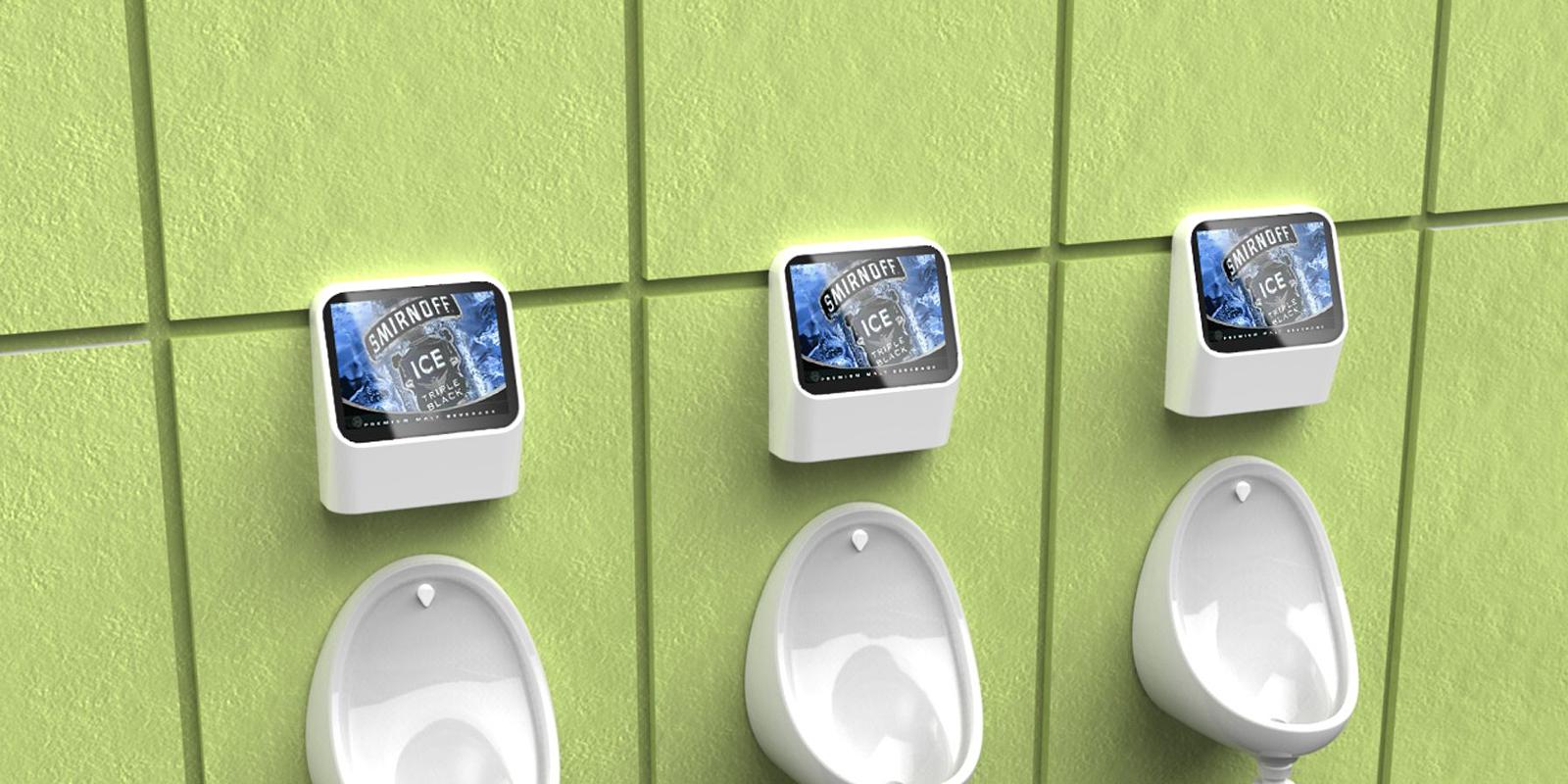 Handsfree urinal video gaming introduced in Pennsylvania stadium