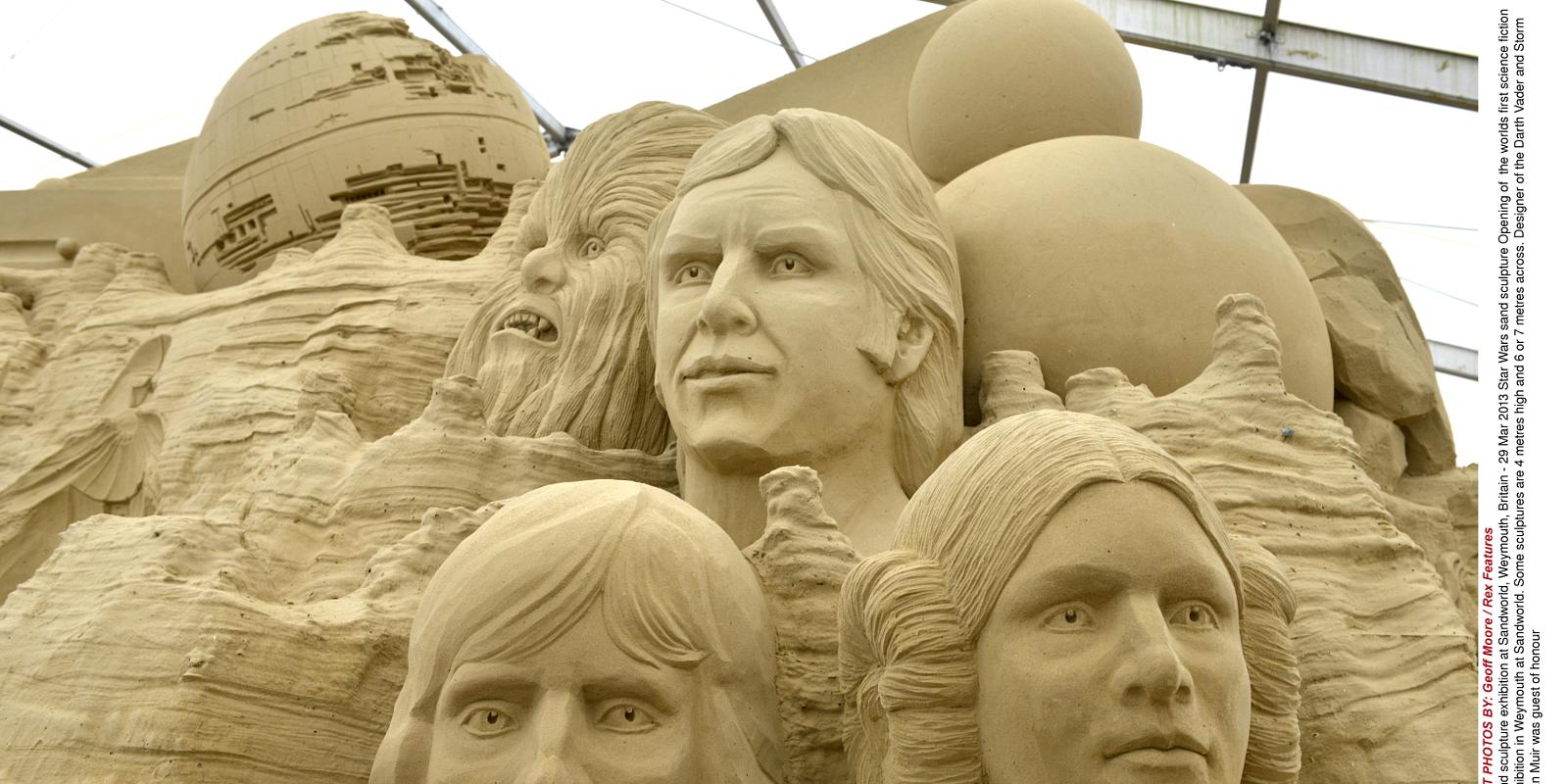 star wars sand sculptures in weymouth gallery