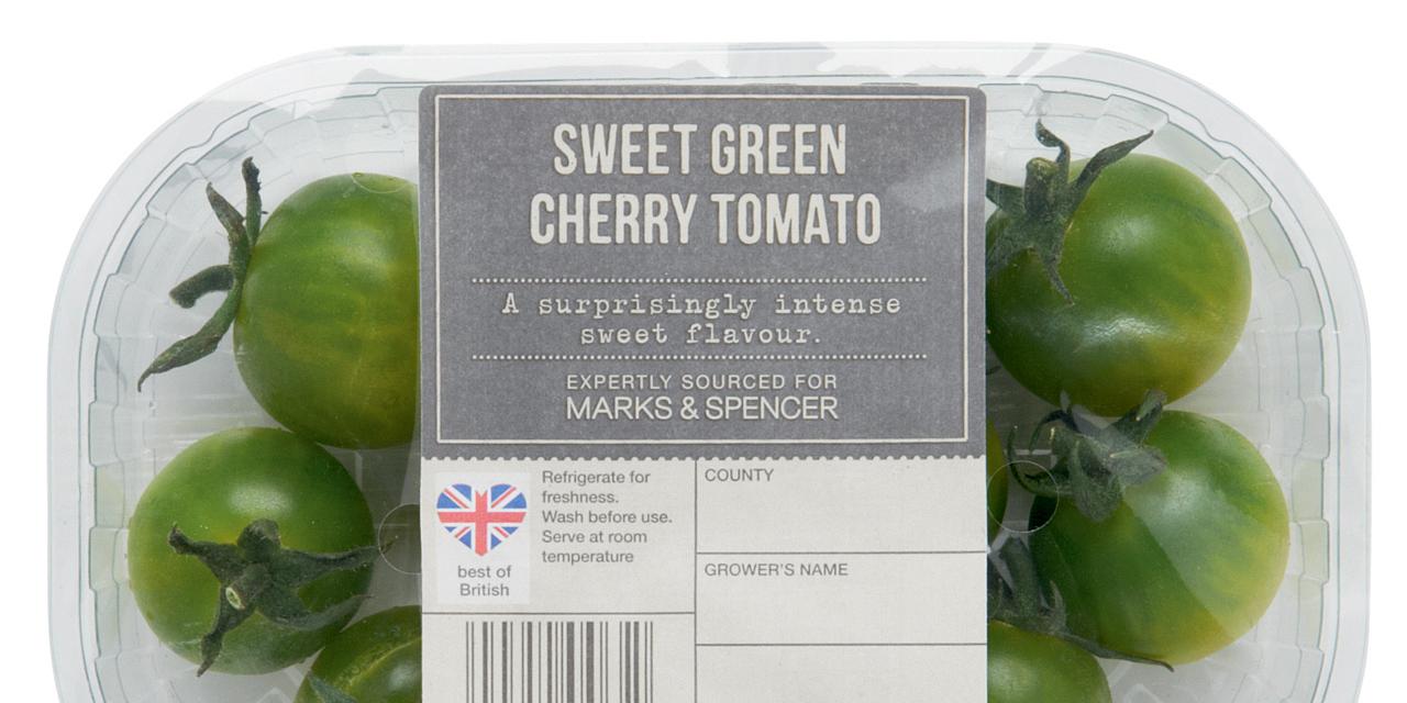 Marks & Spencer sells 'first sweet green tomato'