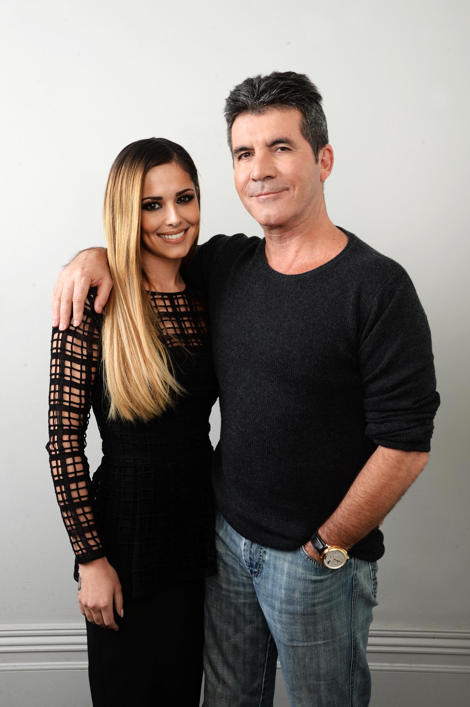 Cheryl Cole, Simon Cowell reunited for X Factor first picture