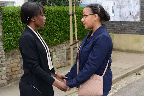 Libby tells Denise that things must change