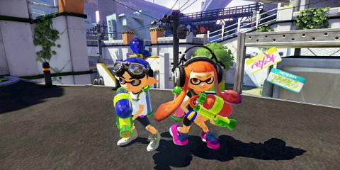 Splatoon is a Wii U exclusive shooter