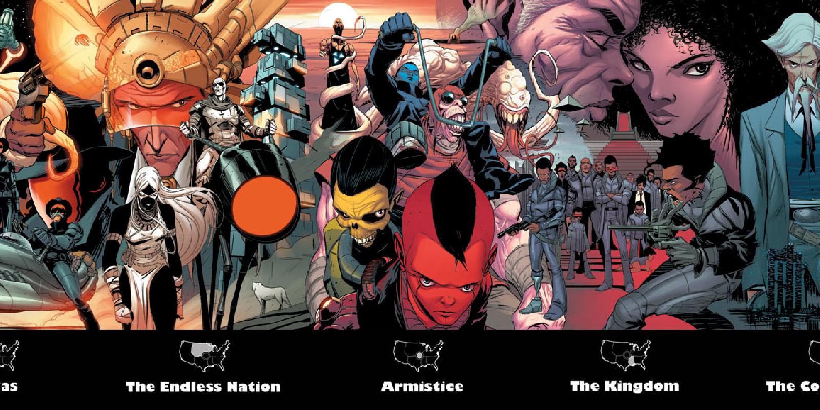 East of West returns for Year Two in December with interlocking covers