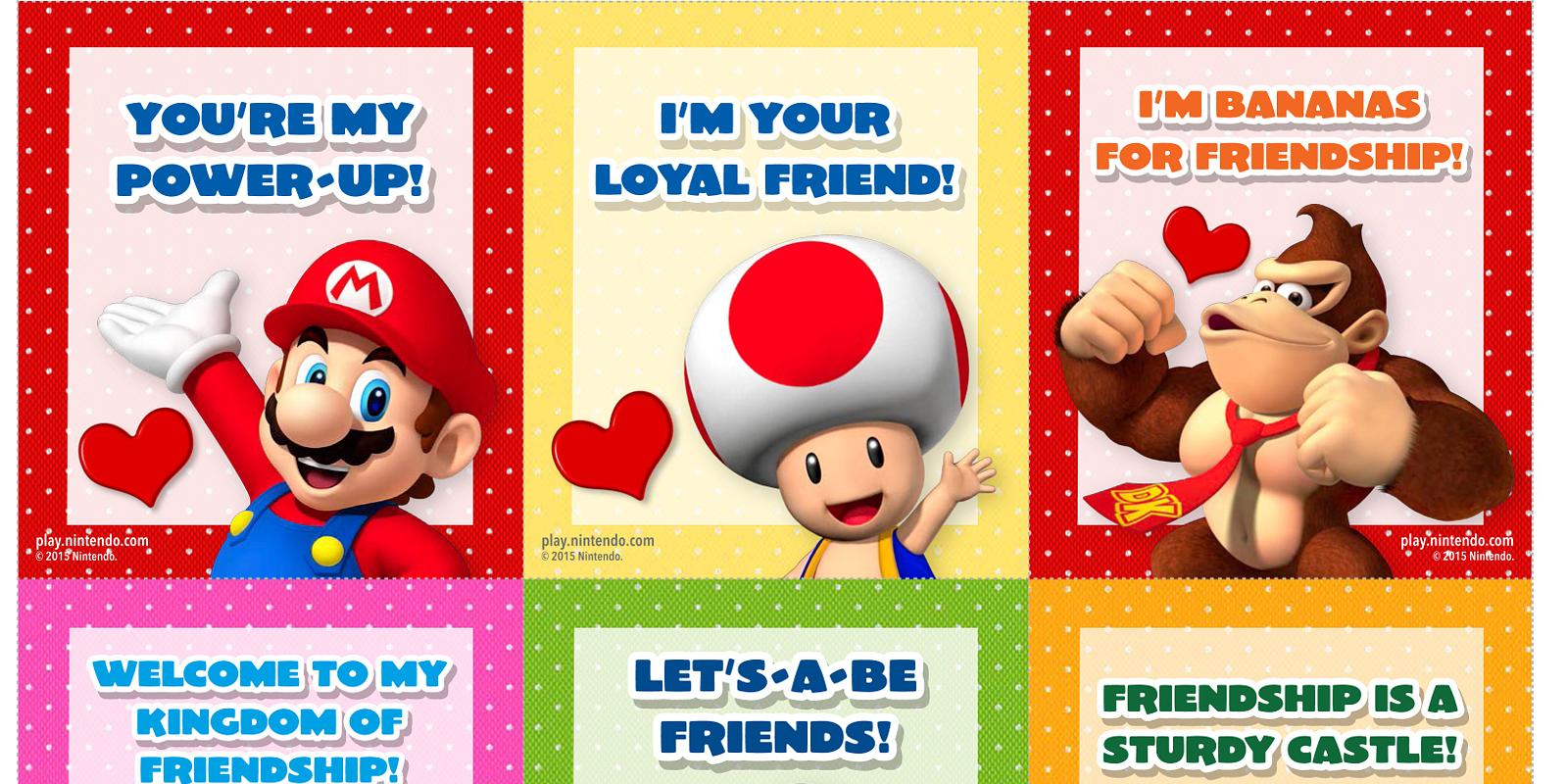 'You're my power-up': Nintendo launch gaming Valentine's ...