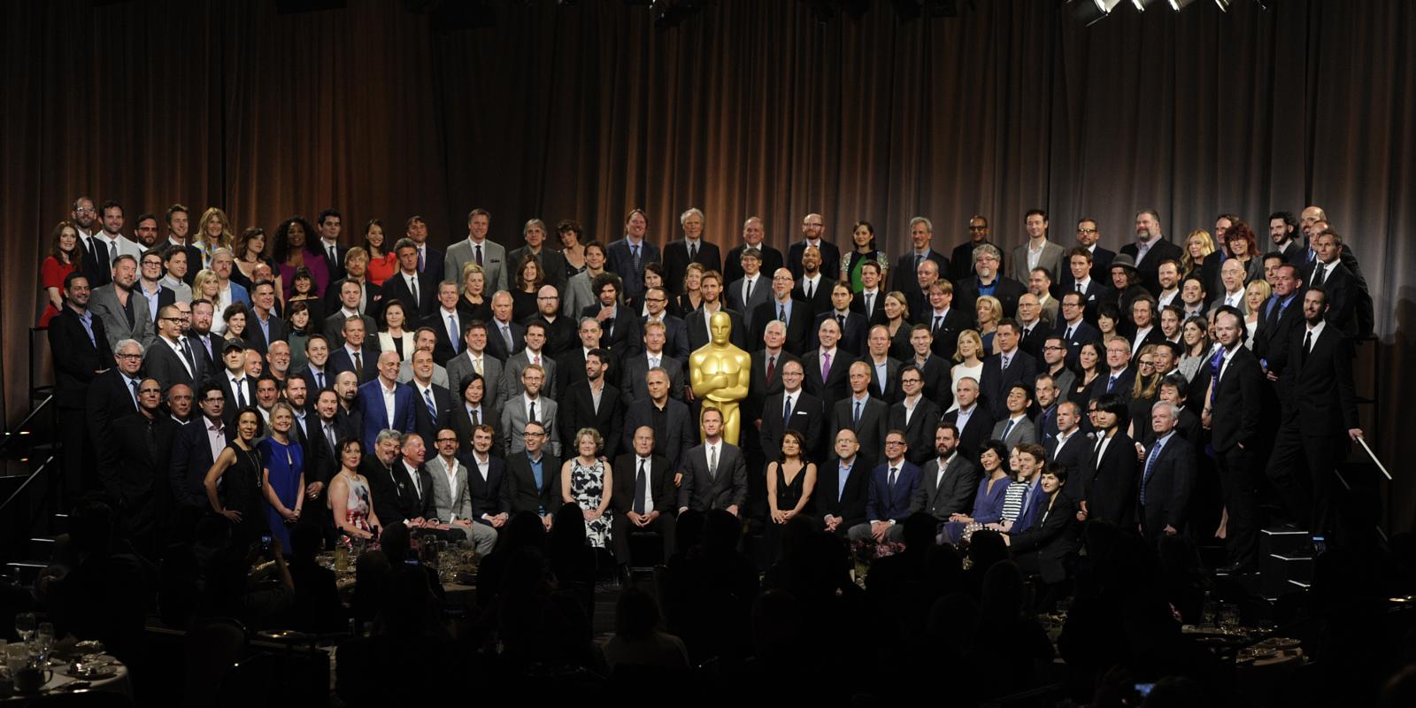 Oscar nominees class photo Oscar nominees class photo