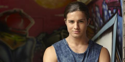 Travis Burns as Tyler Brennan in Neighbours