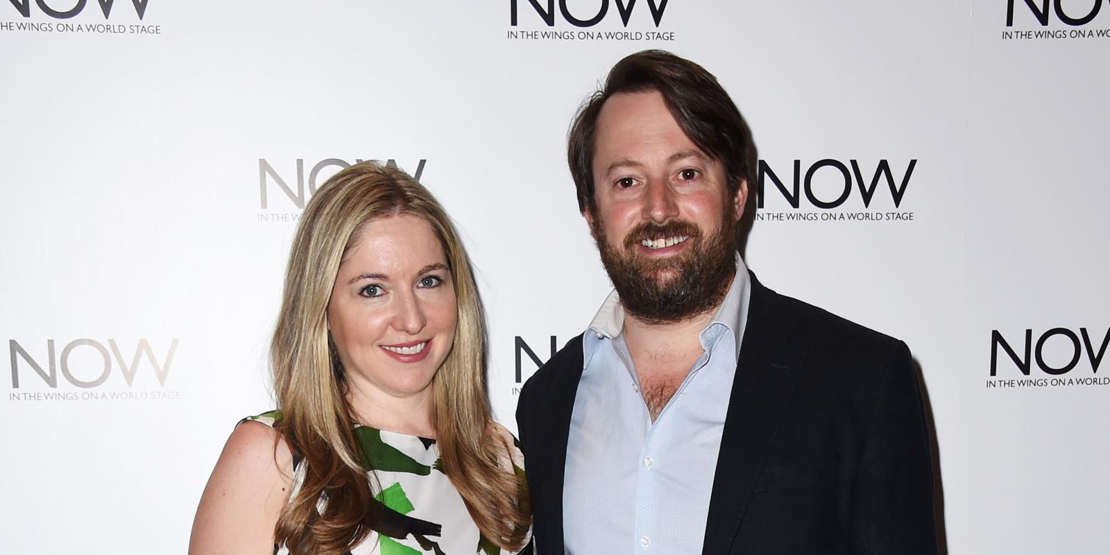 David Mitchell And Victoria Coren Have A Baby We Re David Mitchell And Victoria Coren Have A Baby We Re Extremely Hy Sleepy
