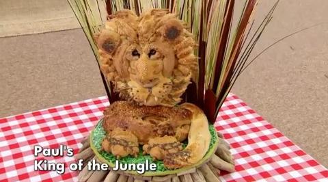 The Great British Bake Off 7 Most Spectacular Showstoppers Ever Paul Jagger 39 S Lion On The Great British Bake Off