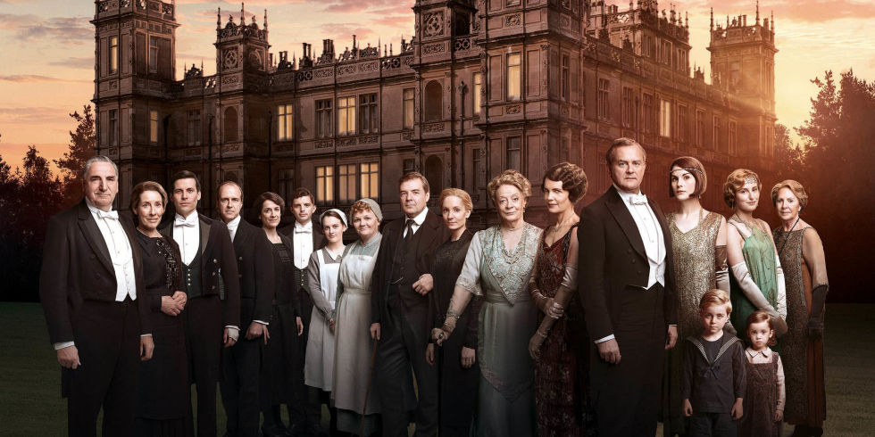 The cast of Downton Abbey series six