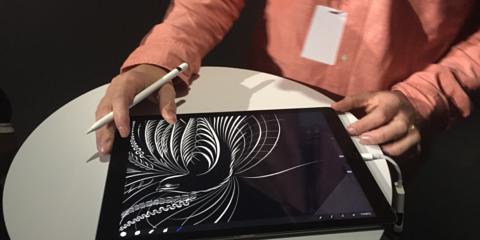 Apple iPad Pro - calligraphy