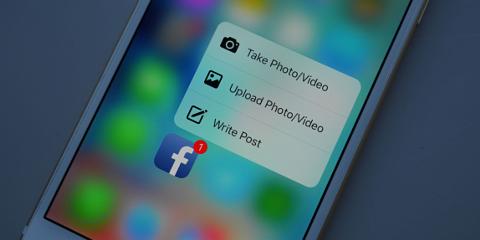 Facebook app 3D Touch update