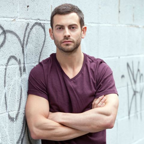 Cameron Moore as Cameron in Hollyoaks