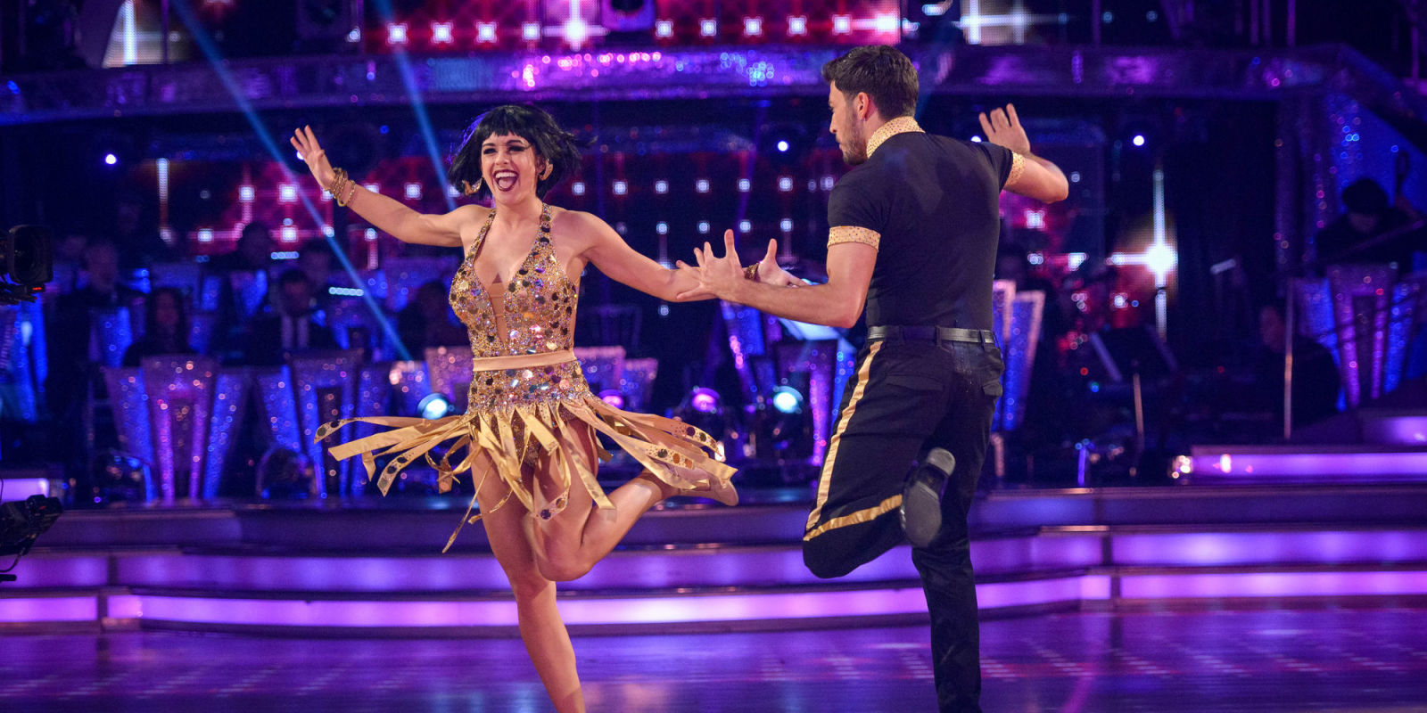 Strictly Come Dancing's May Foote, Ainsley Harriott and Anita