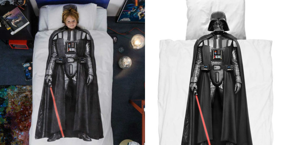 Cuddle Up With Darth Vader And Chewie In This Star Wars Bedding Star Wars Darth Vader Bedding