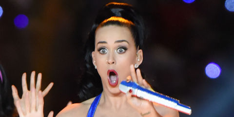 Katy Perry performs during the Pepsi Super Bowl XLIX