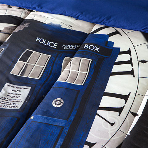 travel through time with these doctor who bedsheets doctor who bed sheets