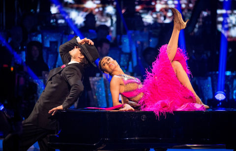 Strictly Come Dancing: Gleb and Anita do the foxtrot