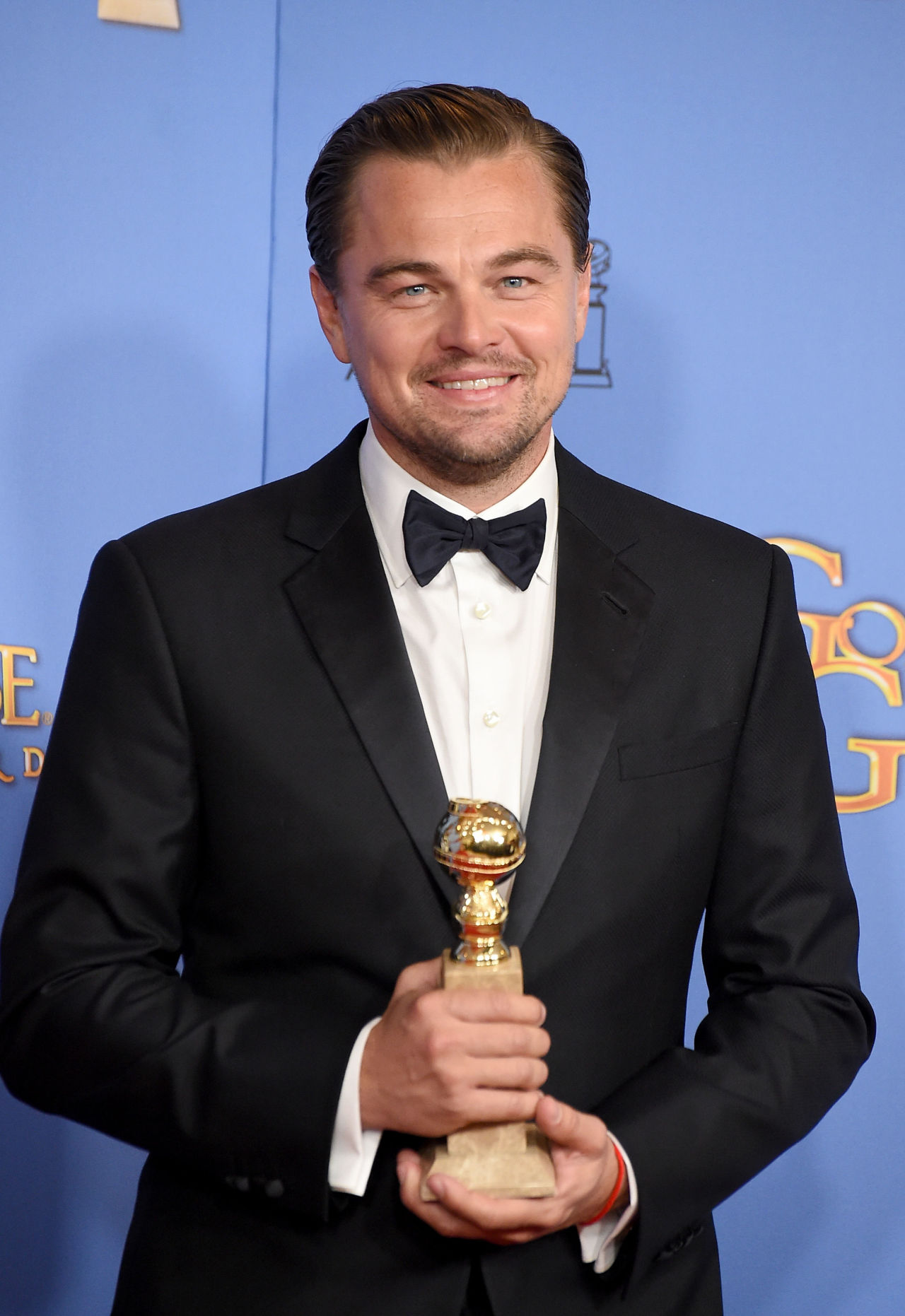 Leonardo DiCaprio wins a Golden Globe
