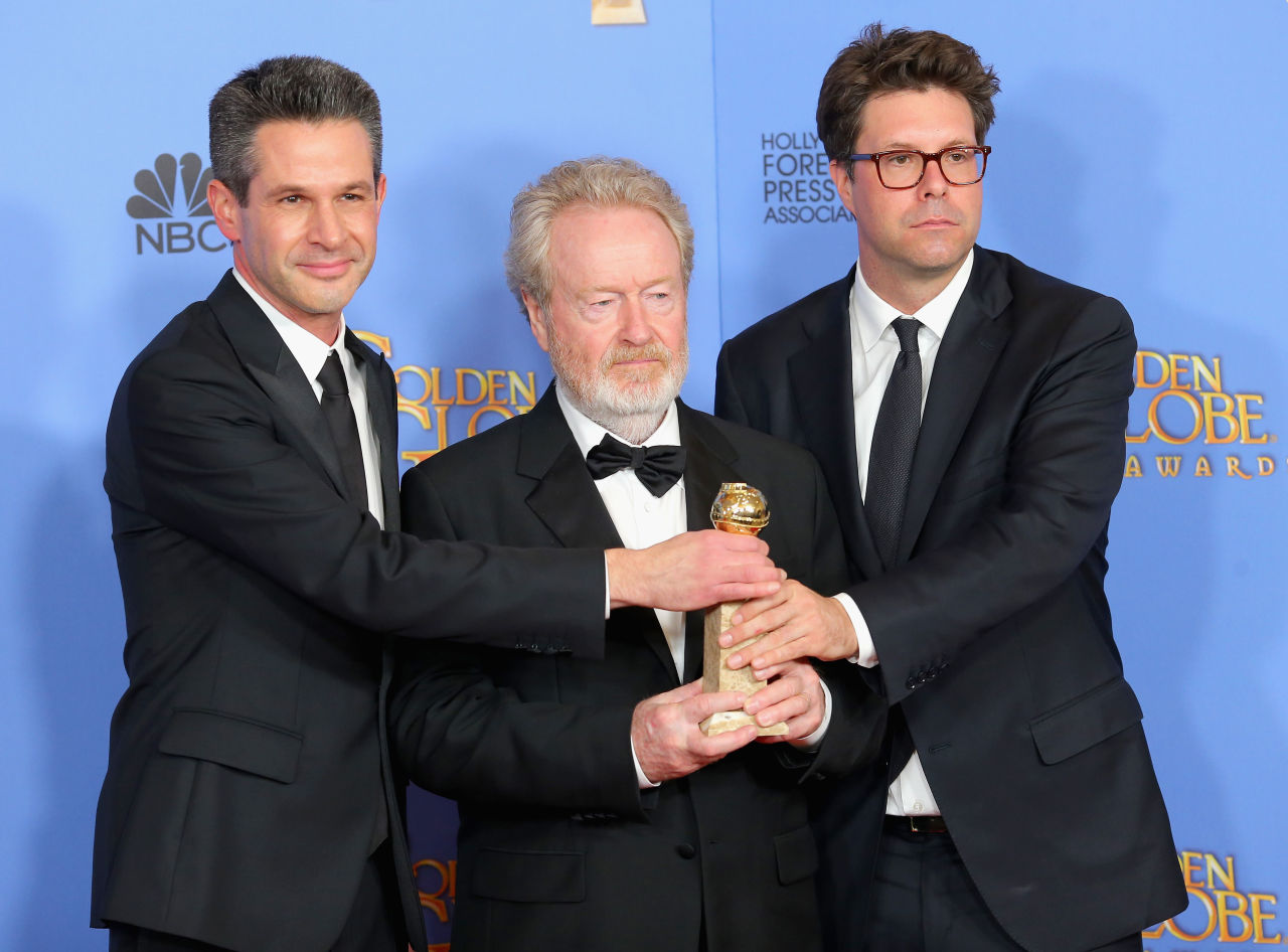 Ridley Scott wins a Golden Globe
