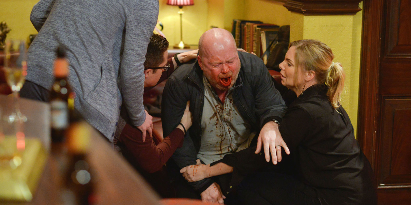 EastEnders spoiler Phil is rushed to hospital after coughing up blood