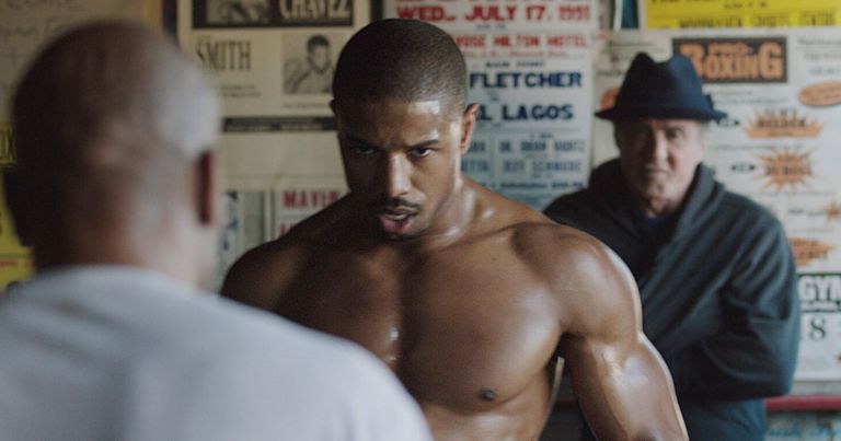 Michael B Jordan in Creed