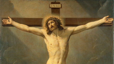Christ Crucified, 1640-1645 by Guido Reni