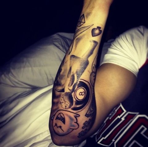 Justin Bieber Arm Tattoos Justin Bieber Arm Tattoos