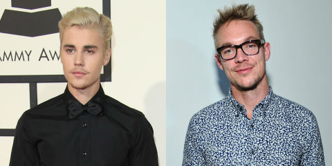 Justin Bieber and Diplo