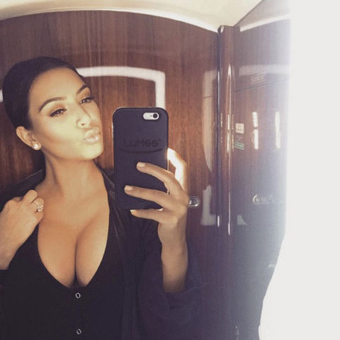 Kim Kardashian selfie