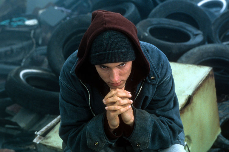 Eminem in 8 Mile