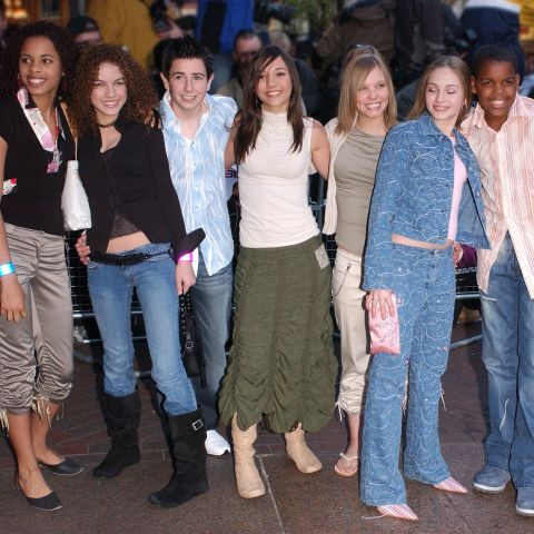 S Club Juniors Attends The 'S Club: Seeing Double' Premiere In London'S West End.