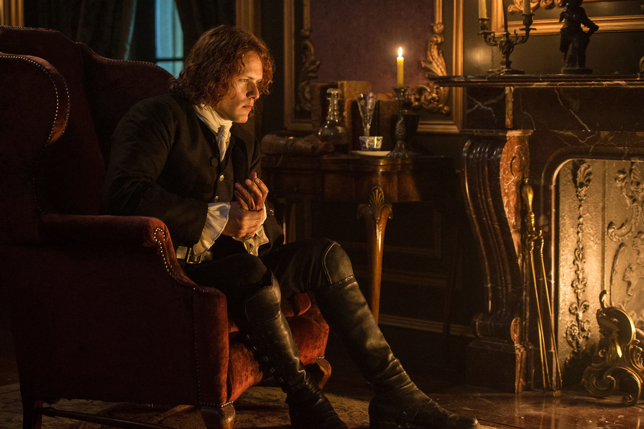 Jamie in Outlander s02e02