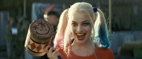 Margot Robbie as Harley Quinn