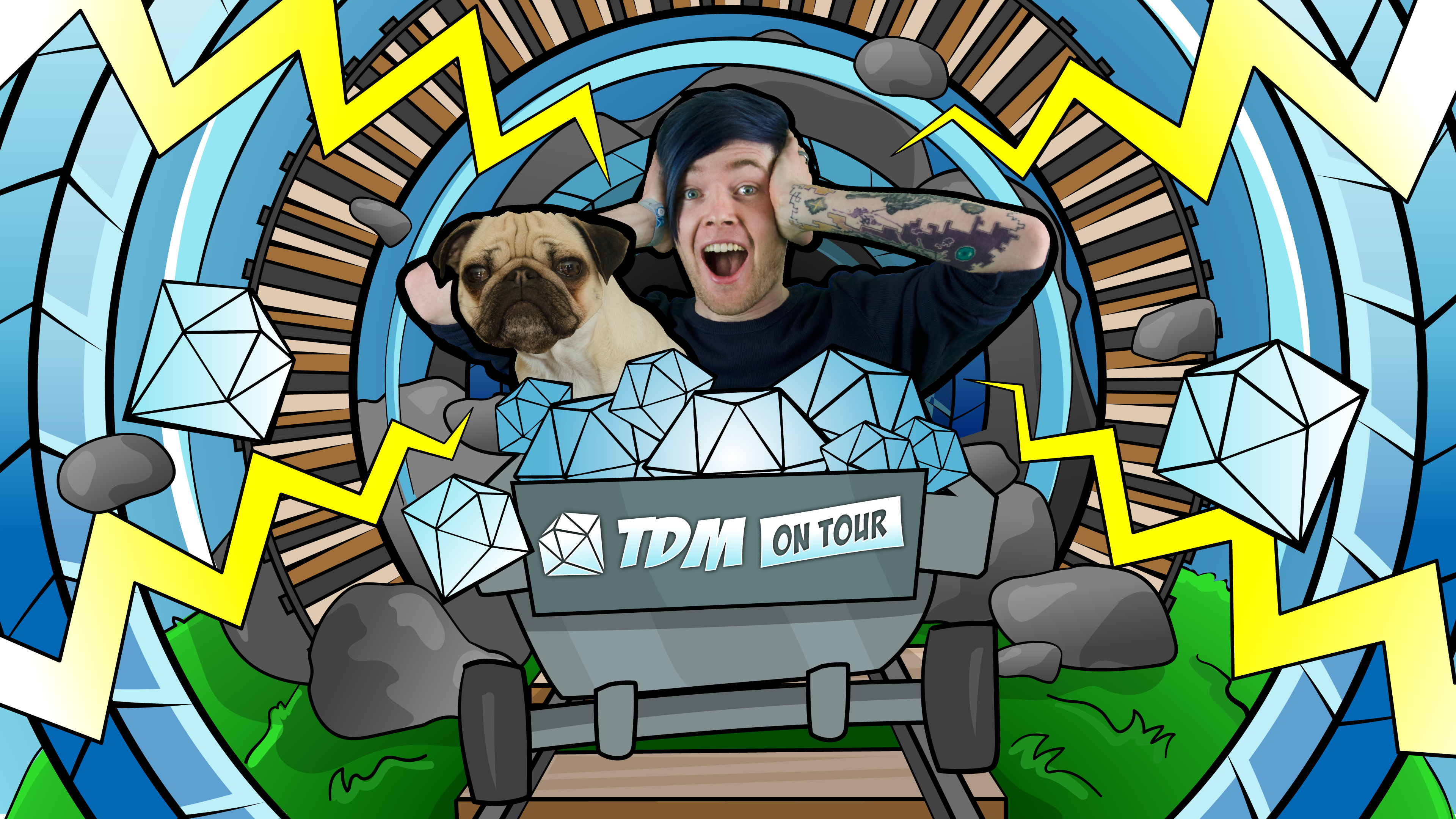 Awardwinning YouTube star DanTDM is going on his first ever tour
