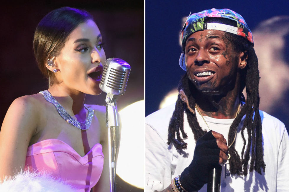Ariana Grande reveals Lil Wayne collaboration