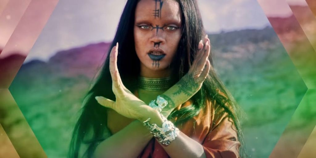 Rihanna's new 'Sledgehammer' music video is a scifi epic of cosmic