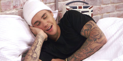 Justin Bieber, Nick Grimshaw recreates Kanye West Famous video SFW