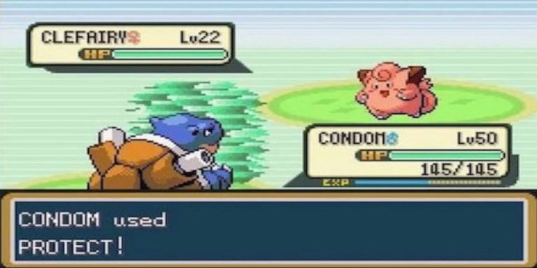 Stupid Pokemon nickname, Blastoise called Condom
