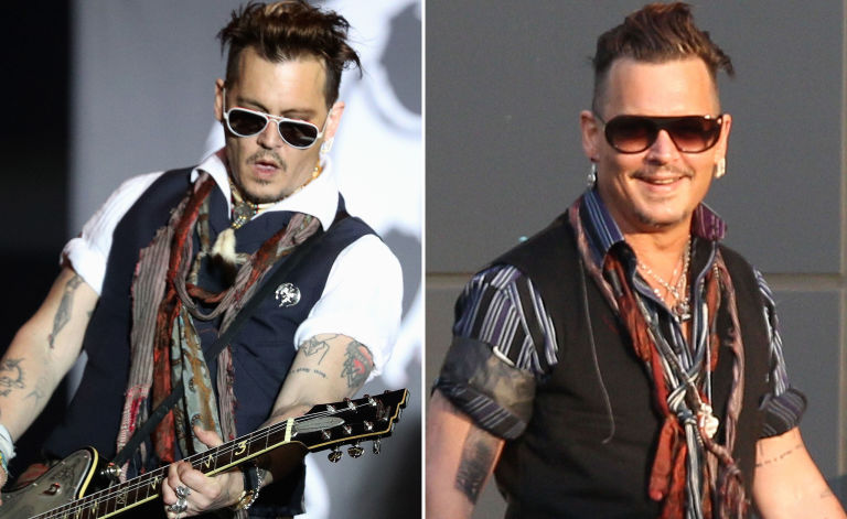 johnny depp gets his amber heard tattoos altered johnny depp gets his amber heard tattoos altered