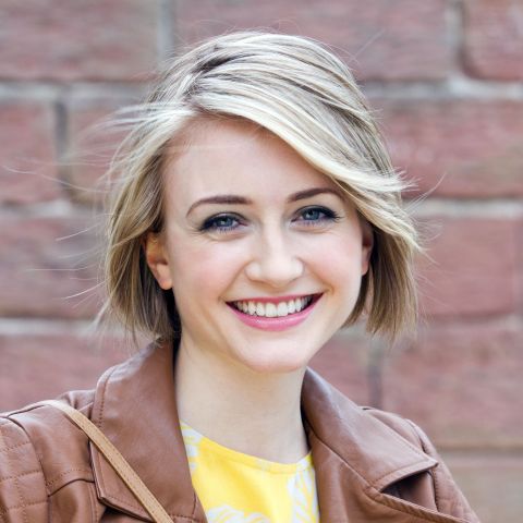 Ashley Slanina-Davies as Amy Barnes in Hollyoaks