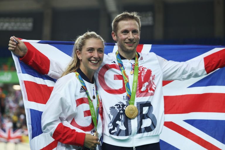 Golden Laura Trott And Jason Kenny Make History With Laura Trott Jason Kenny