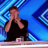 Simon Cowell clapping [GIF]