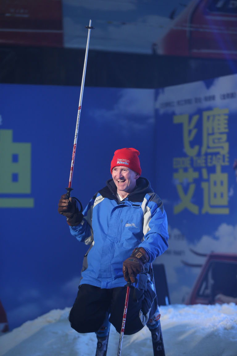 divorce reduces eddie the eagle to living on egg sandwiches in his shed