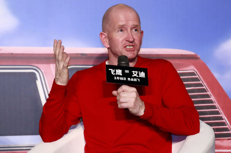 divorce reduces eddie the eagle to living on egg sandwiches in his shed